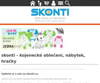 Skonti.cz(Kojenecké oblečení) Screenshot