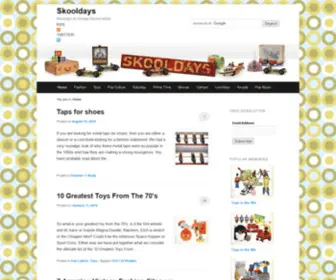 Skooldays.com(Nostalgic & Vintage Memorabilia) Screenshot