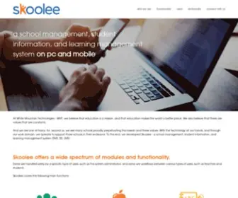 Skoolee.com(White Mountain Technologies) Screenshot