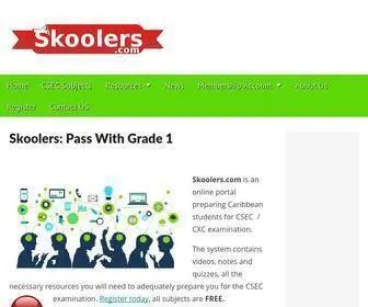 Skoolers.com(Preparation for Life) Screenshot