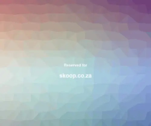 Skoop.co.za(Skoop) Screenshot