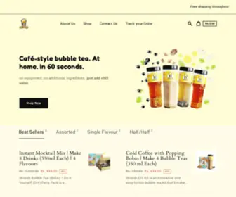 Skoosh.co.in(Skoosh Bubble Tea) Screenshot