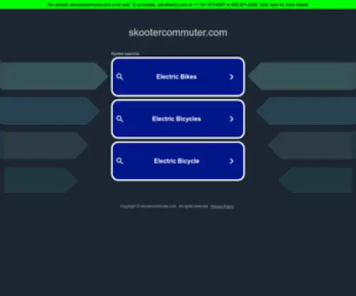 Skootercommuter.com(Skootercommuter) Screenshot