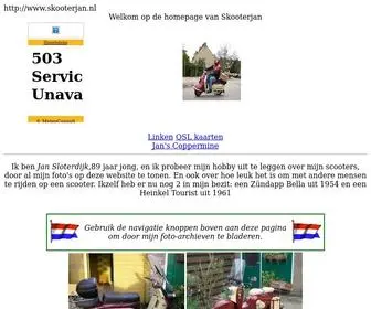 Skooterjan.nl(Welkom op de homepage van scooterjan) Screenshot