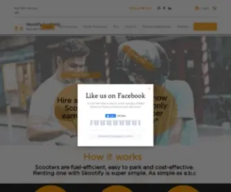 Skootify.com.au(Rent a scooter) Screenshot
