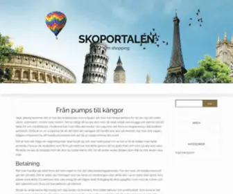 Skoportalen.se(Varje säsong kommer det ut nya sko) Screenshot