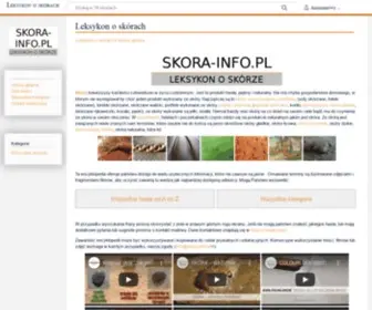 Skora-Info.pl(Leksykon o skórach) Screenshot