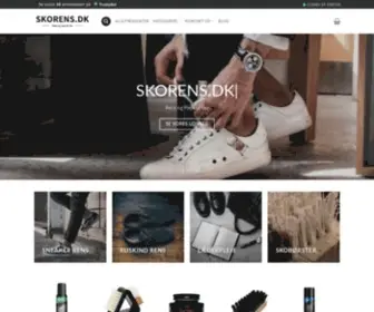 Skorens.dk(Vi har alt det bedste til rens og pleje af sko) Screenshot