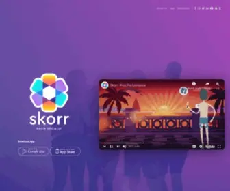 Skorr.social(Skorr Social) Screenshot