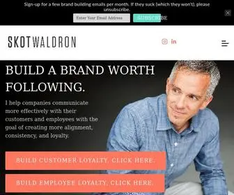 Skotwaldron.com(Build Your Brand) Screenshot