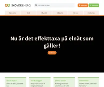 Skovdeenergi.se(Skövde) Screenshot