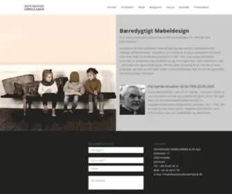 Skovshovedmobelfabrik.dk(Møbelfabrik) Screenshot