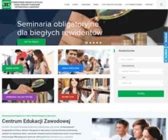 SKP-OW.com.pl(Stowarzyszenie Księgowych w Polsce Oddział Okręgowy w Warszawie Centrum Edukacji Zawodowej) Screenshot