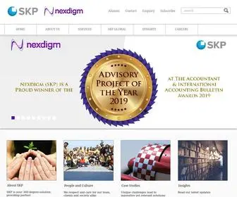 SKPgroup.com(Nexdigm (SKP)) Screenshot