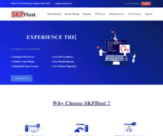 SKphost.net(All the features you need to build the website of your dreams) Screenshot