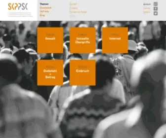 SKPPSC.ch(Kriminalprävention CH) Screenshot