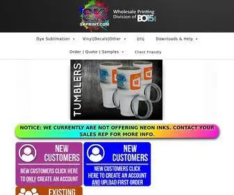 SKprint.com(S&K Printshop) Screenshot