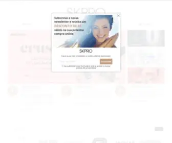 SKpro.pt(Produtos para profissionais de estética e cabeleireiro) Screenshot