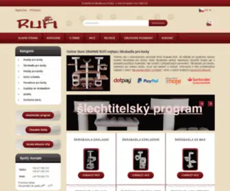 Skrabadla-Rufi.cz(Škrabadla pro kočky výrobce) Screenshot