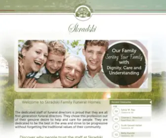 Skradskifuneralhomes.com(Skradski Family Funeral Homes) Screenshot