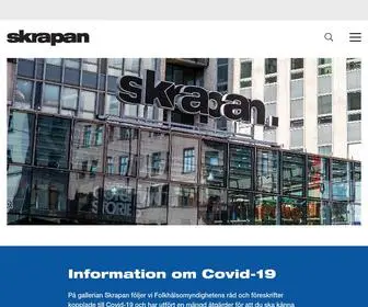 Skrapan.se(Skybar och galleria på Söder i Stockholm) Screenshot