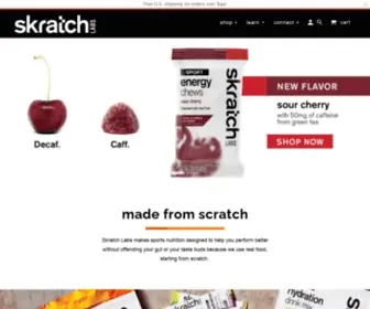 Skratchlabs.com(Skratch Labs) Screenshot