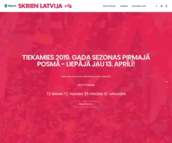 Skrienlatvija.lv(Skrien Latvija) Screenshot