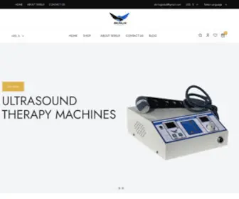 Skrilix.com(Buy Physiotherapy Ultrasound Therapy Machine Device) Screenshot