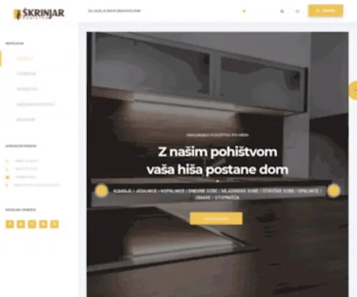 Skrinjar.si(Mizarstvo Škrinjar) Screenshot