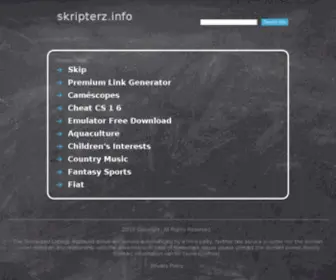 Skripterz.info(Skripterz info) Screenshot