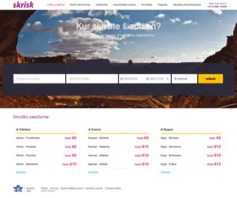 Skrisk.lt(Skrydžiai) Screenshot