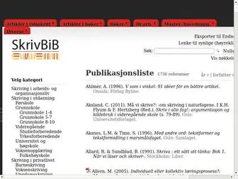 SkrivBib.no(Groups) Screenshot