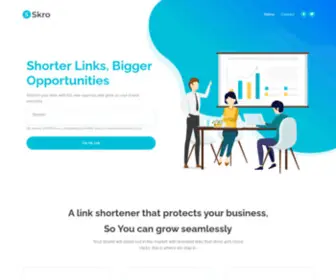 Skro.in(Skro Free URL Shortener) Screenshot