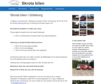 Skrotbilarna.se(Skrota) Screenshot