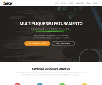 Skrow.com.br(Agência de desenvolvimento web) Screenshot