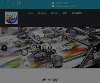 SKrservices.com(SKR SERVICES) Screenshot