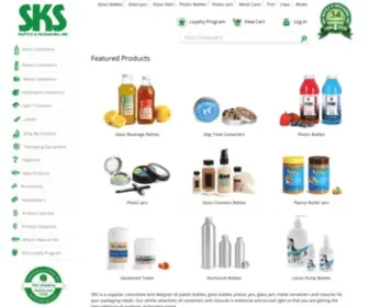 SKS-Bottle.com(Wholesale Containers) Screenshot