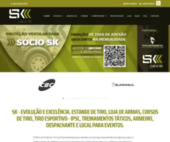 Sksis.com.br(SK CLUBE DE TIRO SK CLUBE DE TIRO) Screenshot