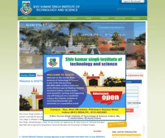 Sksits.com(Indore engineering college) Screenshot