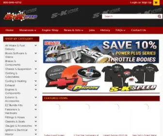 SKspeed.com(Great Prices on Performance Parts at SK Speed Racing Equipment) Screenshot