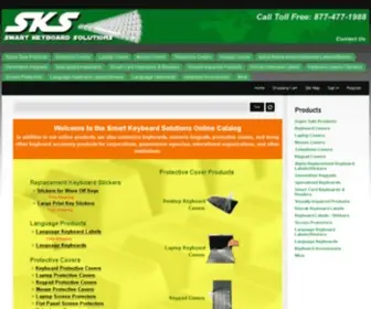 SKssales.com(Smart Keyboard Solutions specializes in computer keyboard supplies) Screenshot