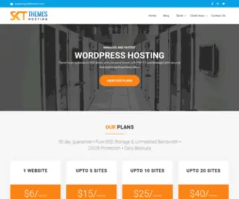 SKthosting.com(SKT Themes Fastest & Managed WordPress hosting for websites) Screenshot