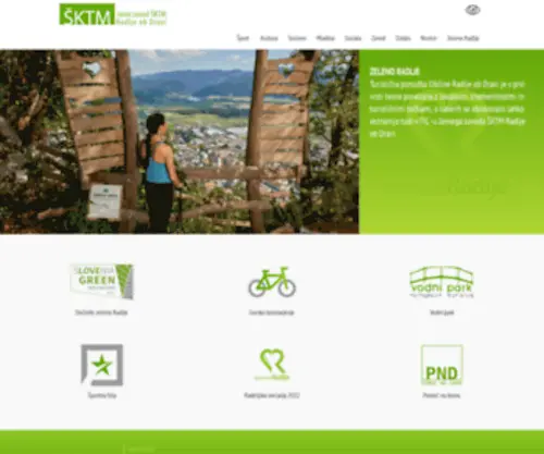 SKTmradlje.si(ŠKTM) Screenshot