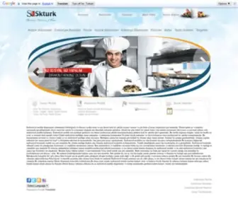 Skturk.com.tr(Türkiye'nin En İyi Endüstriyel Mutfak Firması) Screenshot