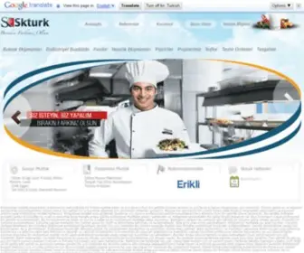 Skturk.com(Endüstriyel Buzdolabı ve Sanayi Mutfak Ekipmanları) Screenshot