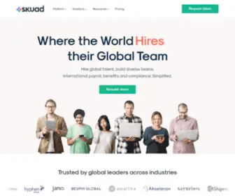 Skuad.io(Global HR Platform for Remote Teams) Screenshot