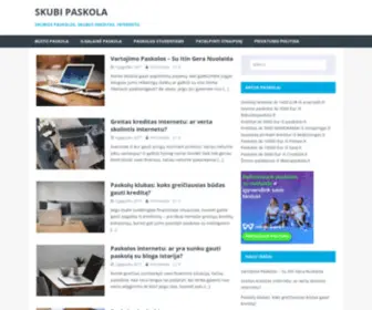 Skubipaskola.lt(Skubi paskola) Screenshot