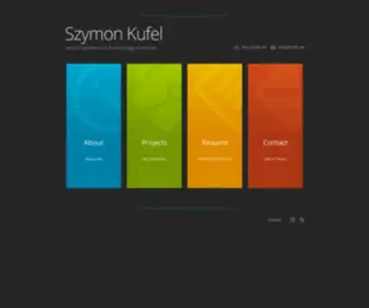 Skufel.net(Szymon Kufel) Screenshot