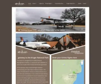 Skukuzaairport.com(Skukuza Airport) Screenshot