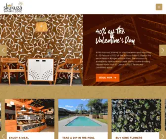 Skukuzalodge.com(Skukuza Safari Lodge) Screenshot